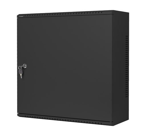 Rack Cabinet 19" wall-mount 6U+3U/540X200 low-profile black Lanberg (assembled)